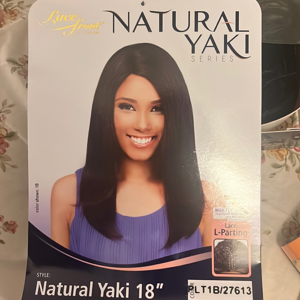 Lace front wig